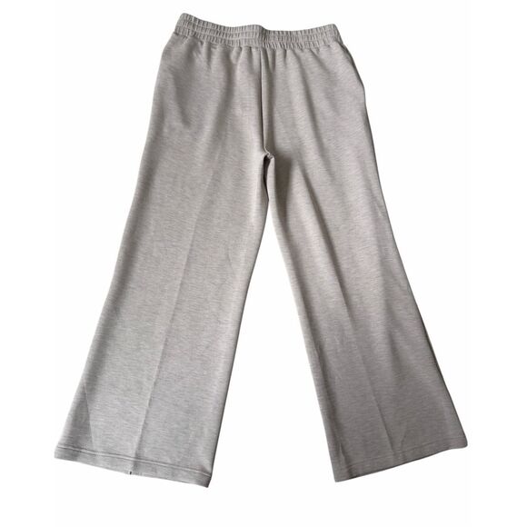NWOT VARLEY Set Double Soft The Wide Leg Pant 28" Hawley Half Zip Sweat XL Taupe - Picture 7 of 16